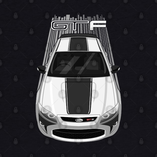 Ford Falcon GT-F 351 - White - Black Stripe by V8social